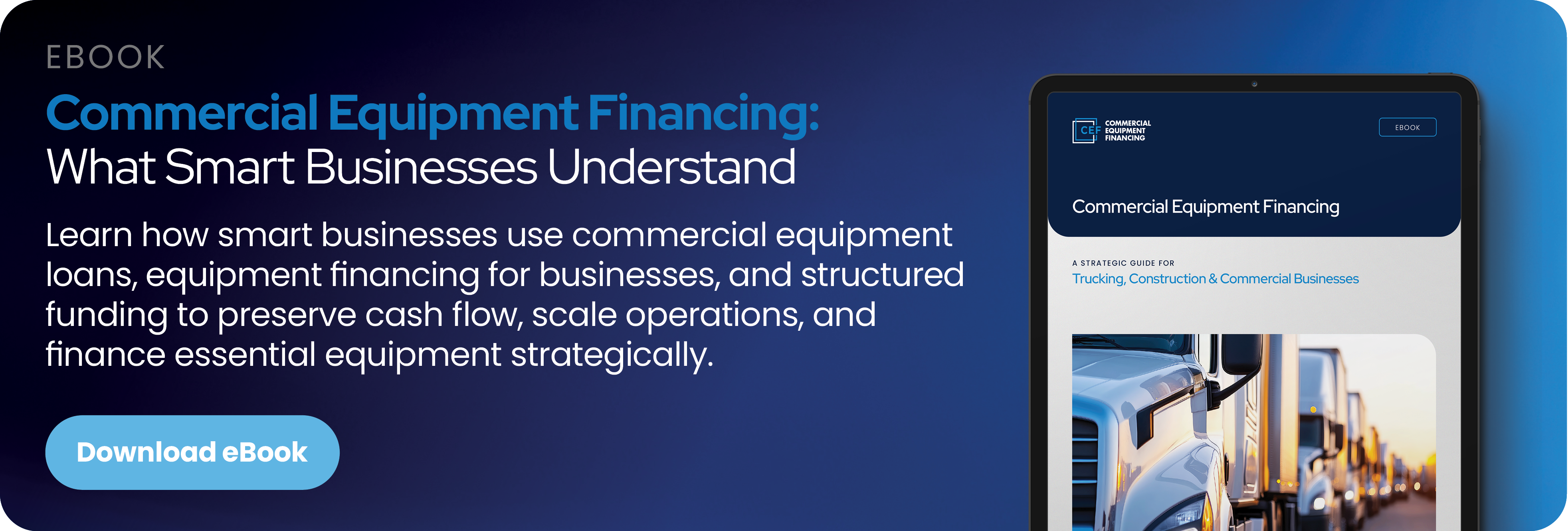 Commercial Equipment Financing eBook